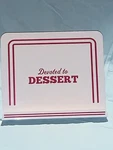 Cake Boss - Metal Cookbook Stand Devoted To Dessert. Fixed Price $17.00.