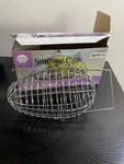 Vtg Turkey Stuffing Cage 14LB Or Larger Birds Insert Holds 6 Cups Stainless. Fixed Price $6.00.