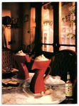1991 Seagram's Cafe 7 Seven Cocktail Red Mugs Whipped Cream Vintage Print Ad. Fixed Price $12.50.