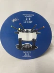 Trudeau Multi 3 1, 12 Piece Stainless Steel Fondue Pot Set ...open Box. Fixed Price $17.49.