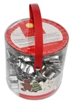 Wilton 18 Piece Metal Christmas Holiday Cookie Cutter Set Different Shapes. Fixed Price $14.75.