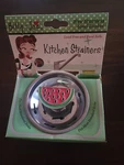 Billy Joe Kitchen Sink Strainer Red Watermelon, New, Stainless. Fixed Price $19.95.