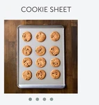 Pampered Chef Cookie Sheet #1574 New Sealed Original Plastic. Fixed Price $29.99.