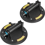 8 In Glass Suction Cups 2 Pack Lift Large Marble Tile Tool 350 Lbs Load. Fixed Price $31.17.