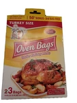 Home Select Large Oven Bags 19" X 23.5 For Turkey Ham Meat Up To 8 -24 Lbs. Fixed Price $7.99.