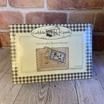 Cobble Creek Terra Cotta Bread Warmer, Tile Happiness Is Homemade" Joy Marie. Fixed Price $11.99.