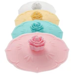 Reble Silicone Lids, 4 Pcs Mug Covers For Hot Drinks, Tea Coffee, Multicolor. Fixed Price $17.98.