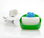 Vigar 8060 Green Blue Sponge Holder With Suction Pad Dish Quirky European. Fixed Price $12.99.