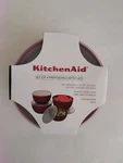 Kitchenaid Set Of Prep Bowls - Empire Red (KQ176OSERA) 1.5, 2.5, 3.5, 4.5 Cups. Fixed Price $21.95.