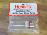 Vintage Hobbico Refill Cartridge Hobby Heat Micro Torch Precision Modeling Tools. Fixed Price $14.95.