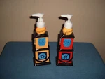 Boston Warehouse Road Trip Ceramic Ketchup & Mustard Gas Pump Set. Fixed Price $6.99.