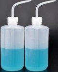 2PACK 500ML Squeeze 16.9OZ, No Spill Wash Bottles Large With Handy Measur. Fixed Price $14.62.