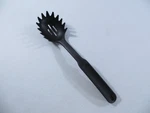 Pampered Chef 12" Black Nylon Plastic Spaghetti Server Serving Fork Spoon #2319. Fixed Price $11.99.