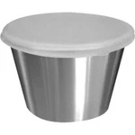 Tablecraft H5069 Stainless Steel Silver Dipping Cups 2.5 Oz. Capacity With Lid. Fixed Price $9.71.