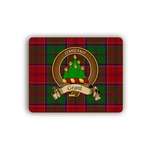 Grant Family Crest Scottish Clan Tartan Rubber Mat 8" X 9.5" 3/16TH. Fixed Price $10.18.