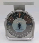 Vintage Kitchen Scale Pelouze Portion Controller Model Yg 425 25LB White. Fixed Price $24.87.