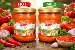 Armavir Ajika Hot & Mild Pepper Sauce Armenian Traditional Tomato Spread Spicy. Fixed Price $13.99.