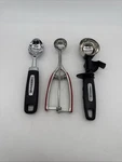 2 Farberware Ice Cream Scoops And Spring Chef All Quality - Gently Used. Fixed Price $15.00.