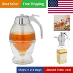 Mrs. Anderson Baking Syrup Honey Dispenser, Glass With Storage Stand, 8-OUN.... Fixed Price $27.58.
