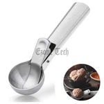 Ice Cream Scoop Easy Trigger Stainless Steel Cookie Water Melon Dough Spoon. Fixed Price $7.12.
