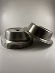 Set Of Vollrath Plate Cover 62340 Stainless Steel 11/16-8. Fixed Price $29.95.