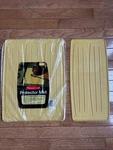 Vtg Rubbermaid Protector Sink Mat Set 1312 & 1311 Yellow Gold X 17 8. Fixed Price $55.00.