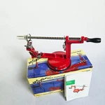 Maxam Apple Peeler Corer Slicer Suction Base Red Cast Iron With Box. Fixed Price $19.99.