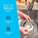 Liba Kitchen Strainer (2-PACK) 4.5 Diameter, Wide Rim For Most. Fixed Price $10.99.