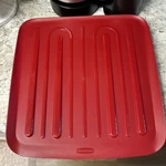 Vtg Rubbermaid 118A-4 Red Dish Drainer Tray 15 X 14 Hard Plastic/rubber. Fixed Price $32.99.