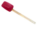 Williams-sonoma Red Silicone Spoonula Scraper Wooden Handle Spatula 11.25" Vtg. Fixed Price $14.00.