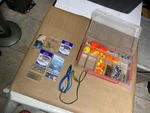 Fishing Tackle Box Lures Hooks Weights Floats Kit Shrimp Angler Fliers Lots. Fixed Price $35.00.