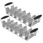 Blackstone 5551 Deluxe Taco Holder Stand Pack Of 2 Stainless Steel Racks. Fixed Price $52.75.