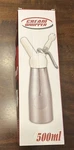 Professional Aluminum Whipped Cream Dispenser Maker 500ML (1 Pint) For Des. Fixed Price $23.99.