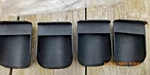 Tupperware 4 Rocker Scoops 292 Black Kitchen Gadget Sugar Flour Etc. Fixed Price $18.99.