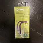 Quirky Tether Stemware Stabilizers For Dishwasher 4 Pack Purple New!!!. Fixed Price $9.99.