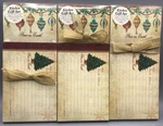Christmas List Magnetic Notepad & Recipe Cards Peace On Earth Brownlow Gifts New. Fixed Price $19.99.