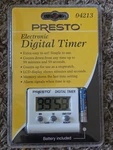 Presto Electronic Digital Timer 04213 White. Fixed Price $14.99.