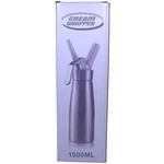 Professional Stainless Steel Whipped Cream Dispenser Liter (1000 Ml). Fixed Price $49.99.