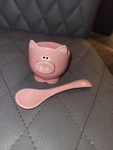Joie Msc Oink Egg Cup And Spoon Celebrations Collections Home One Set Only. Fixed Price $8.95.