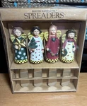 VTG.1999 Boston Warehouse Angel Spreaders Nib Box Shows Wear From Being Stored. Fixed Price $9.99.