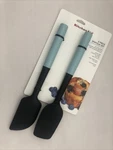 New Kitchenaid Scraper Spatula Spoon Mineral Water Light Aqua Hmia. Fixed Price $20.00.