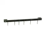 Enclume Wall Rack Utensil Bar 18 In. Handcrafted Hammered Steel 6-HOOKS Gray. Fixed Price $66.49.
