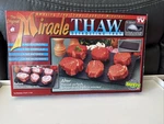 Telebrands Miracle Thaw Defrosting Tray 1995 Vintage Platter. Fixed Price $20.00.
