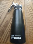 Eur Kitchen Professional Grade Artisanal Whipped Cream Dispenser Black Aluminum. Fixed Price $23.79.