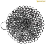 Chainmail Scrubber Cast Iron Stainless Steel Skillet Kitchen Accessory 8 Mm 16 G. Fixed Price $15.99.