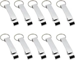 16PCS Silver Beer Bottle Openers Premium Metal Keychain Bulk Soda. Fixed Price $10.25.