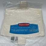 Vintage #1297 Rubbermaid White Twin Double Sink Divider Mat New Old Stock 2000. Fixed Price $59.11.