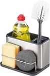 Joseph Surface Sink Caddy Stainless Steel Sponge Holder Large, Gray. Fixed Price $33.12.