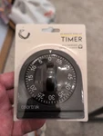 Colortrak 60 Minute Wind Up Timer, Visual Mechanical 1 Count - Black. Fixed Price $9.00.