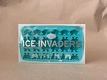 Fred Ice Invaders Silicone Tray - 24 Cubes Molds Atari New!. Fixed Price $9.99.